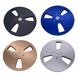 New 1/4 7 inch rỗng Tape Reel nab Hub Reel-to-Reel ghi phụ kiện nhôm rỗng đĩa mở các bộ phận máy