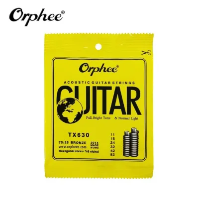 Senar Gitar Akustik Orphee TX630 Normal Light