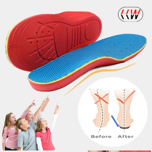 CCW 1Pair EVA Kids Children Flat Feet Correction Arch Support Insoles Pads Correction Health Feet Care Inserts Sport Shoes Pads Care Tools