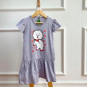 Dress Anak Perempuan - Dress Kartun 2-6/7Thn by Pineapple Kids