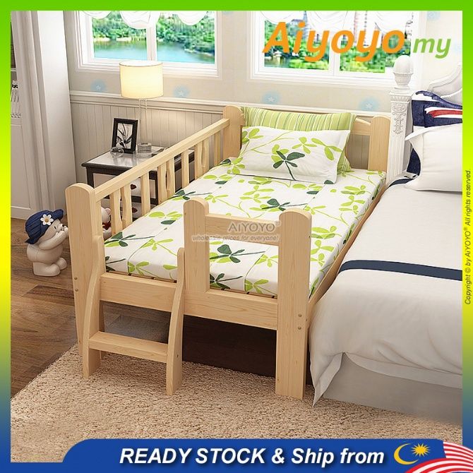 Baby bed attached to parents bed sale