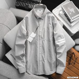 Áo sơ mi nam tay dài BTM chất vải oxford chống nhăn form đẹp phong cách Hàn Quốc 1579
