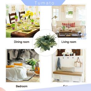 Tumato Artificial Wreath Candle Ring Faux Eucalyptus Leaves Spring Greenery Garland Pillar Candle Home Wedding Table Centerpiece Decor