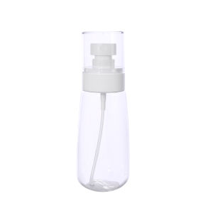 30/60/100ML UPG Spray Bottle Portable Plastic Transparent Empty Travel Bottles For Perfume Fine Mist Refillable Beauty Atomizer Reusable Multi-color Optional