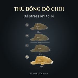 Đồ chơi thú bông tình yêu cho chó SESSO | BossDog