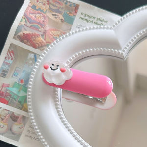 ใหม่ล่าสุดกิ๊บติดผมลายตัวอักษร หัวใจ สีชมพู น่ารัก แฟชั่น เครื่องประดับผมสําหรับผู้หญิง Culolo