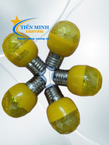 Combo 5 bóng đèn led chanh bông mai vàng 5W (không hộp) đui E27 dễ lắp đặt thay thế đèn trang trí