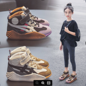 HF Kids Shoes Girls Boys Soft-soled Sneaker Children Korean Style High Quality Sports Sneakers Fashion Rubber Shoes for Kid Boy Girl Kasut Budak Pempuan Kasut Sukan Budak Perempuan 21120602