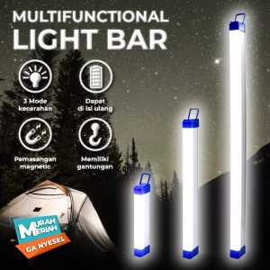 Lampu Emergency Lamp Neon LED Lampu Darurat / Mati Lampu /Berkemah Outdoor/ Belajar
