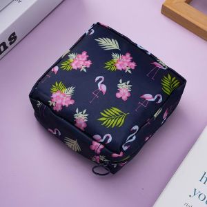 Women Sanitary Napkin Tampon Storage Bag Portable Waterproof Cartoon Pattern Pouch Cute Period Organizer For Travel Daily Use2026