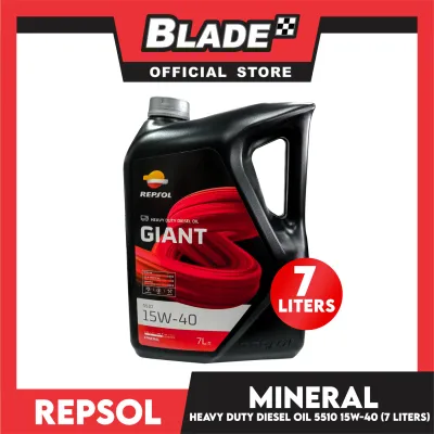 Repsol Giant Heavy Duty Diesel Oil 5510 15W-40 7 Liters