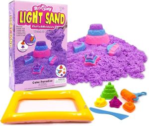 Light Sand Cake Dessert Sensory Toy Set
