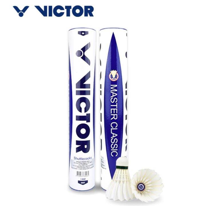 VICTOR Master Classic Badminton Shuttlecocks Speed 77 | Lazada