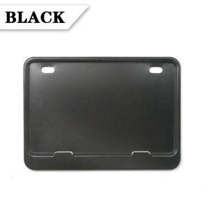 Aluminum Alloy Motorcycle License Plate FrameCarbon Fiber Pattern VersionFits New LTO Plate Size