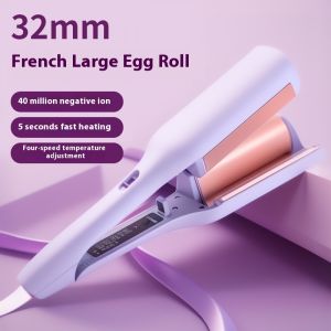 SG32MM Negative Ion Hair Curler Egg Roll French Big Roll Curling Iron Fashion Styling Tools Perm 卷发棒