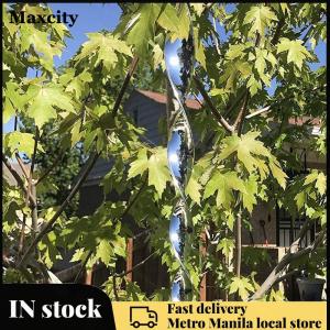 【Maxcity Fast delivery】 Reflective Spiral Bird Deterrent Device for Outdoor Electric Insect Killer with Rotating Function to Keep Birds and Insects Away from Garden Areas