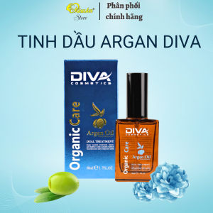 Tinh dầu dưỡng tóc Diva Argan phục hồi tóc hư tổn  mẫu mới - 50ml