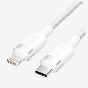 Vention Kabel Data iPhone USB Type C To Lightning Fast Charge Braided Charging