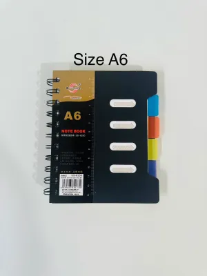 Buku Catatan B5 Buku Agenda B6 Spiral Ring A5 Notebook A6 Buku Diary.