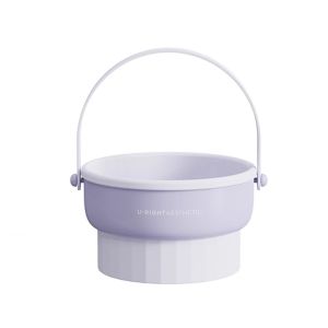 ที่ล้างแปรงแต่งหน้า ชามซิลิโคนล้างแปรงแต่งหน้า 3 In 1 อ่างซิลิโคนล้างแปรงแต่งหน้า พับได้ ตากได้ วัสดุซิลิโคน ปลอดภัยต่อการใช้งาน อ่างซิลิโคนล้างแปรง