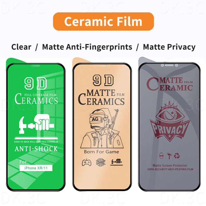Ceramic Matte Screen Protector Matte Screen Iphone 11 Privacy
