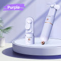 Quạt sạc mini cầm tay & Sạc dự phòng GOOJODOQ 2 IN 1 2500mAh, Cầm tay, Có thể gập lại, Siêu êm. 