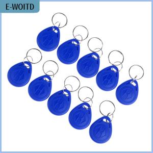 【E-WOITD】 10Pcs TK4100 keychains 125KHZ RFID proximity id card token tags key fobs NFC