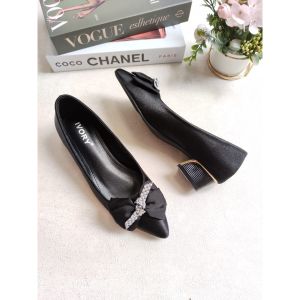 IVORY Sepatu Wanita Heels Satin 3cm IV58-P75