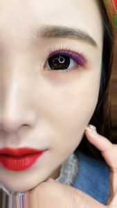 [READY STOCK] Home Self-Grafting Eyelash Extension - Eyelash Only (PURPLE EYELASH)