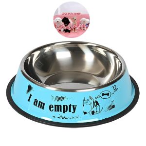 Chén ăn cho Chó Mèo bằng inox -Love Pets Shop