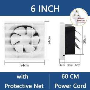 Exhaust Fan Household Ventilation Fan (6-12")Shutter exhaust fan kipas ekzos 抽风机