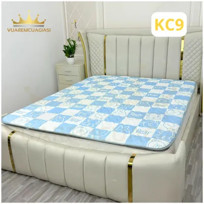 Nệm Topper KingCool Nệm Điều Hòa chất liệu vải Tencel Kết Hợp Bông Gòn Lông Vũ Mềm Mịn Và Thoáng Mát