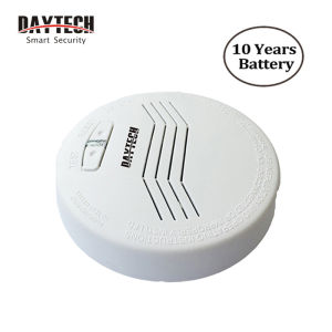 Local Shipping Temperature and smoke Daytech Smoke Detector Fire Alarm Wireless pengesan asap Security 警报器