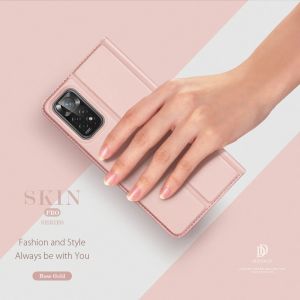 [SG] Xiaomi 17T / 17T Pro / Redmi Note 11S / Redmi Note 11 (Global) Case - Dux Ducis Exquisite Skin Pro Silk Flip Cover with Card Slot Casing