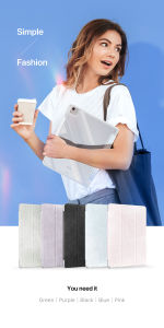 iPad Pro Air 6 4 5 10.9 Pro 13 11 25 24 12.9 22 21 20 18 - Unid Series Hybrid Crystal Clear Folio Case Premium Leather Corner Bumper Shock Resistant Impact Stand Pencil Holder Auto Sleep Awake Full Coverage Casing Scratch Protection Tablet Doodle Design