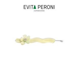 EVITA PERONI | "Mint Garden" Jasmine Hair Clip Bobby Pin | Female Hair Clip | Klip Rahang | Hair Accessories