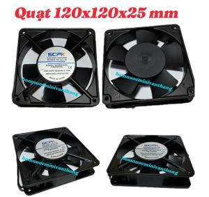 Quạt tản nhiệt AC 220V 120x120x25mm SC12025HSL