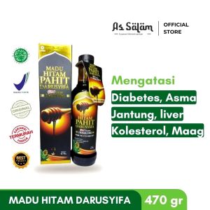 Madu Hitam Darusyifa Untuk Diabetes Madu Pahit Herbal - 470 gr