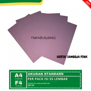 KERTAS SEMBOJA/FANCY PAPER A4 & F4 PERPACK ISI 55 LEMBAR