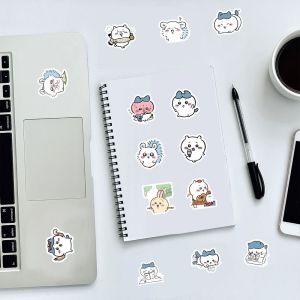 GINKG 100PCS คาวาอิ สติกเกอร์ chiikawa มีม Momonga สติ๊กเกอร์ลายการ์ตูน อัลบั้มอัลบัม น่ารักน่ารักๆ สติกเกอร์สมุดติดรูป ดีไอวาย