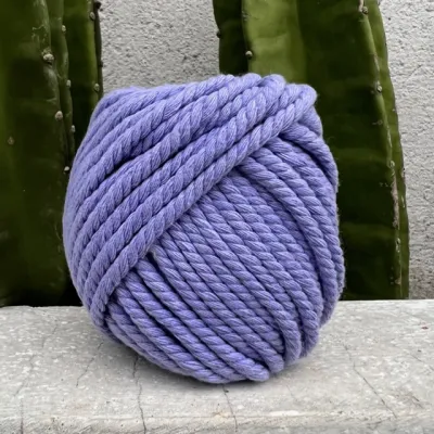 Tali katun bali macrame benang cotton rope 4mm 100gr