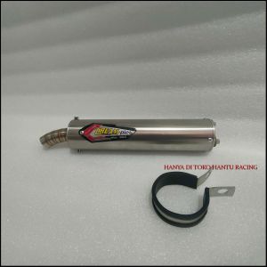 Knalpot Ninja R RR SS 2tak Creampie FullStainles suara garing