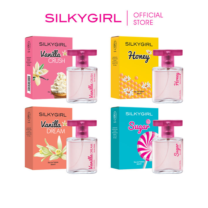 SILKYGIRL Eau de Toilette 30ml Honey Sugar Vanilla Dream