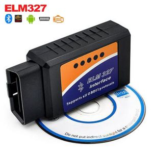 OT03 2024 ELM 327 V 2.1 BT adapter Hoạt Động Trên Android Torque Elm327 Bluetooth V2.1 Giao Diện OBD2 / OBD II Xe Ô Tô