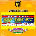 Spanduk Banner Konter Pulsa Seluler ukuran 2x1/spanduk konter pulsa /banner konter cellular bisa COD. 