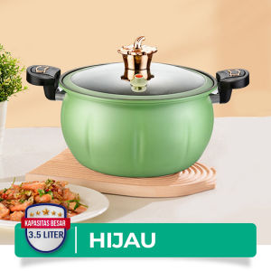 Micro Pressure Pot 8L / Panci Presto Totipotent Labu Besar Kapasitas 8 Liter Diameter 28cm