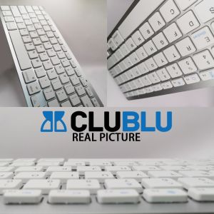 -CLUBLU- Bàn Phím Không Dây Bluetooth Văn Phòng Cao Cấp Cho Laptop Điện Thoại Ipad Máy Tính Bảng
