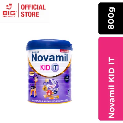 NOVAMIL KID IT 1-10 YEARS 800G (for Constipation Relief) Growing Up Milk