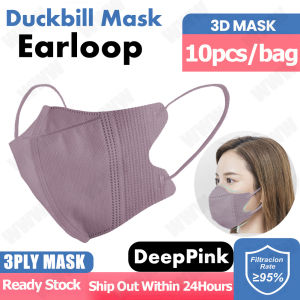 【Murah Duckbill Mask】50pcs Duckbill facemask malaysia 3d earloop &headloop 4ply for adult hijab mask duckbill 6D breathable protective mask 3D mask hitam 50pcs murah duckbill mask korea original viral skin hygiene face mask FreeShip