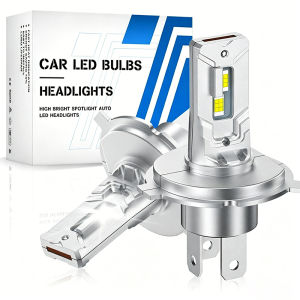 XIAPI Universal H4 Bóng Đèn Pha LED Chùm Thấp DC 12V-24V 15000LM Thiết Kế Không Quạt